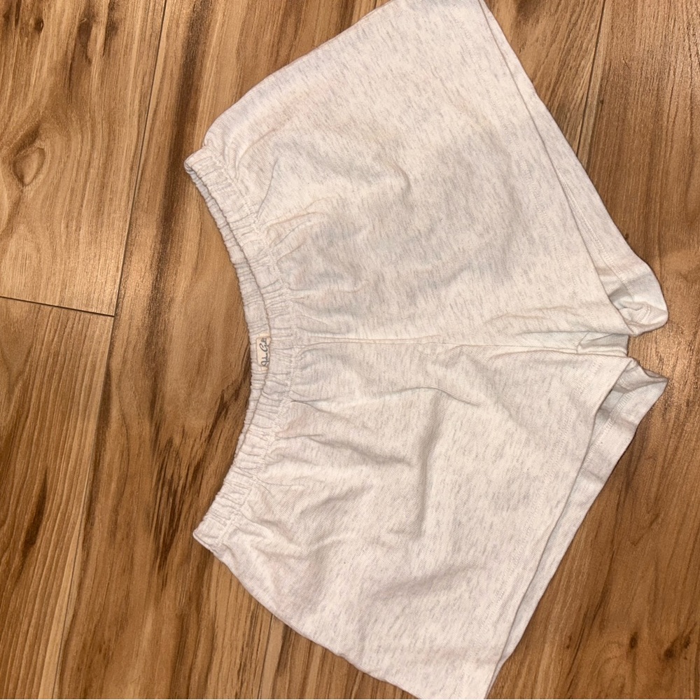 Brandy Melville Gray Athletic Shorts with Elastic Waistband